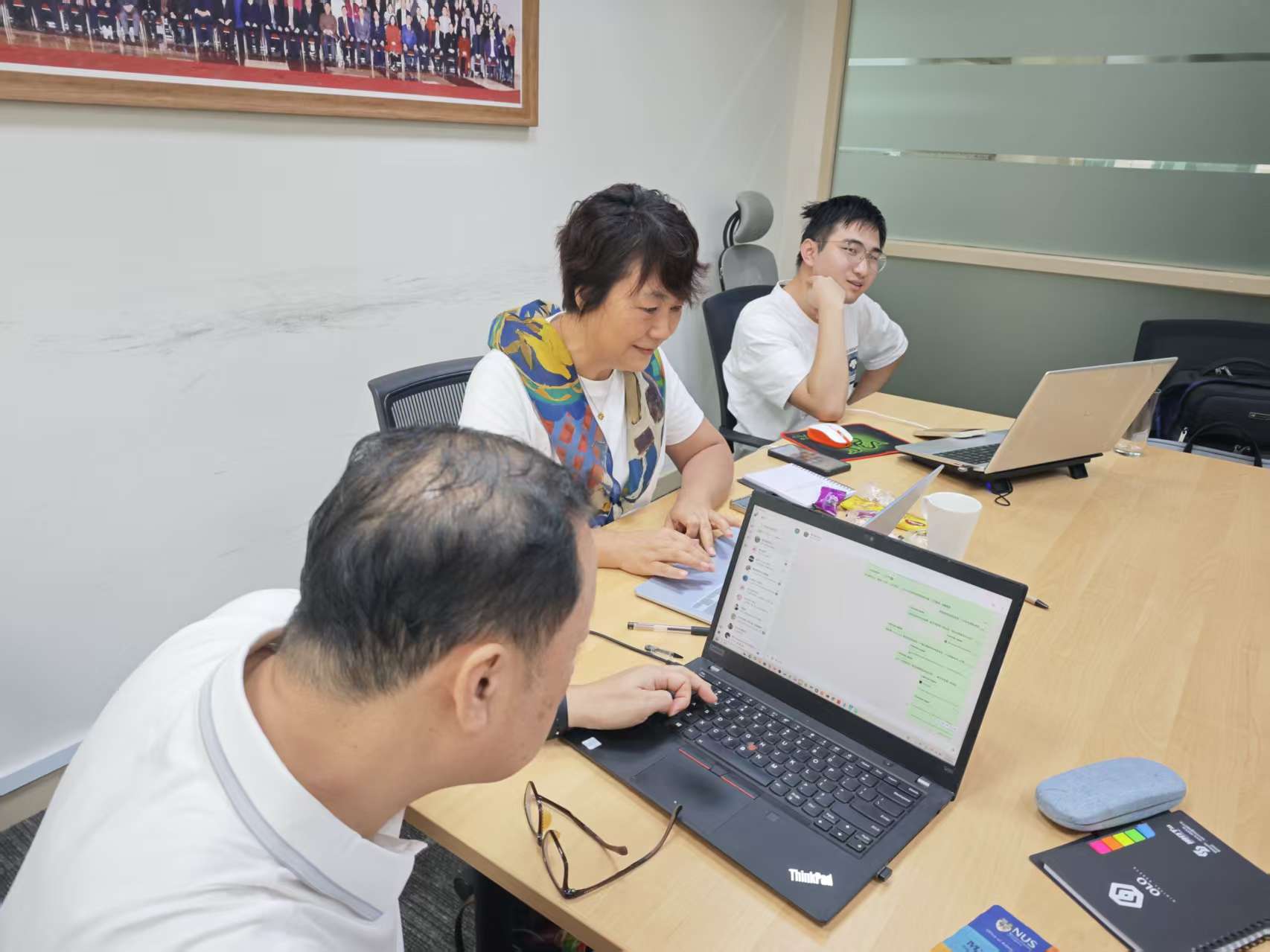 学员课堂实操 / Learners working on their projects